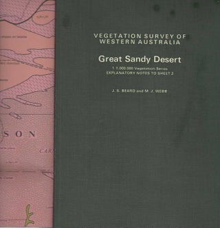 Item #99332 Vegetation Survey of Western Australia, Sheet 2: Great Sandy Desert [book and map]....