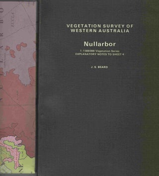 Item #99335 Vegetation Survey of Western Australia, Sheet 4: Nullarbor [book and map]. J. S. Beard