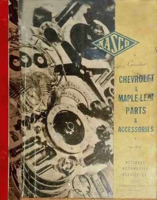 Item #99533 Nasco & GMH. Catalogue of Genuine Parts and Accessories for Chevrolet Cars and Trucks...