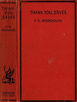 Item #99598 Thank you, Jeeves. P. G Wodehouse