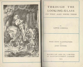 Item #99639 Through the Looking-Glass And What Alice Found There. Lewis Carroll