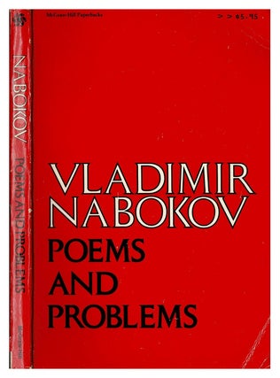Item #99706 Poems and Problems. Vladimir Nabokov